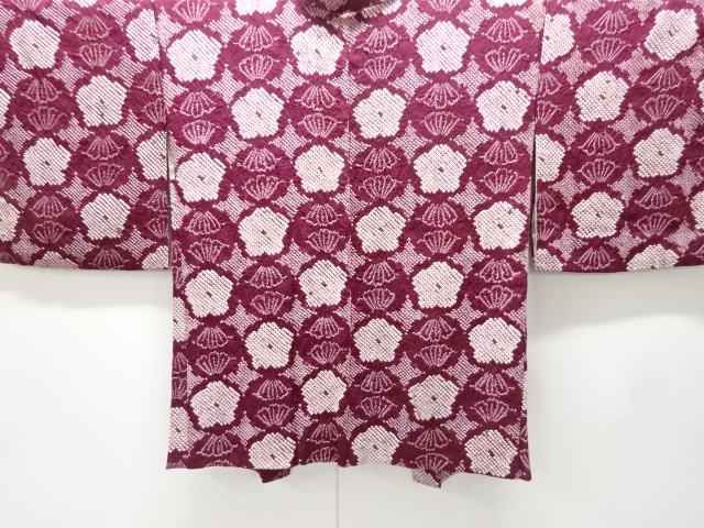 本総絞り　花模様羽織